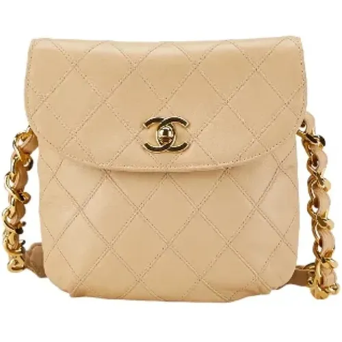 Pre-owned Leather chanel-bags , female, Sizes: ONE SIZE - Chanel Vintage - Modalova