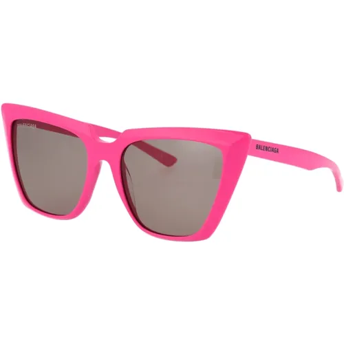 Stylische Sonnenbrille Bb0046S , Damen, Größe: 55 MM - Balenciaga - Modalova