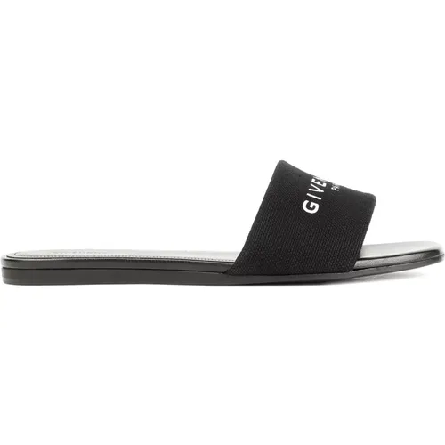 Sandals with White Signature Band , female, Sizes: 4 1/2 UK - Givenchy - Modalova