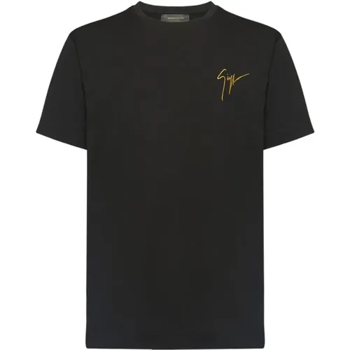 Stylish T-shirts for Men and Women , male, Sizes: S - giuseppe zanotti - Modalova