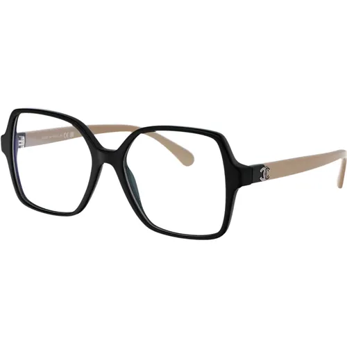 Stylish Optical Glasses , female, Sizes: 55 MM - Chanel - Modalova