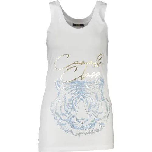 Tiger Print Tank Top , female, Sizes: M, XL, XS, S, L - Cavalli Class - Modalova