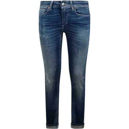 Slim Fit Denim Jeans , female, Sizes: W31, W32, W30, W29 - Dondup - Modalova