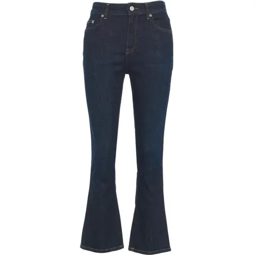 Flared Leg Jeans mit Logo-Details , Damen, Größe: W31 - Department Five - Modalova