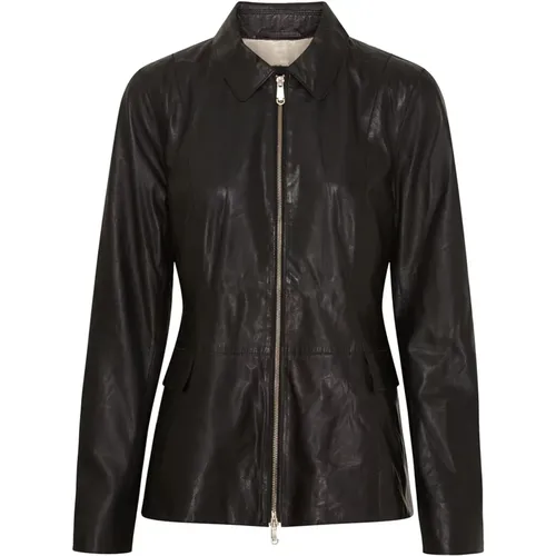 Soft Jacket Skind - Cool Biker Jacket with Long Sleeves and Pockets , female, Sizes: L, S, 3XL, 2XL, M - Btfcph - Modalova