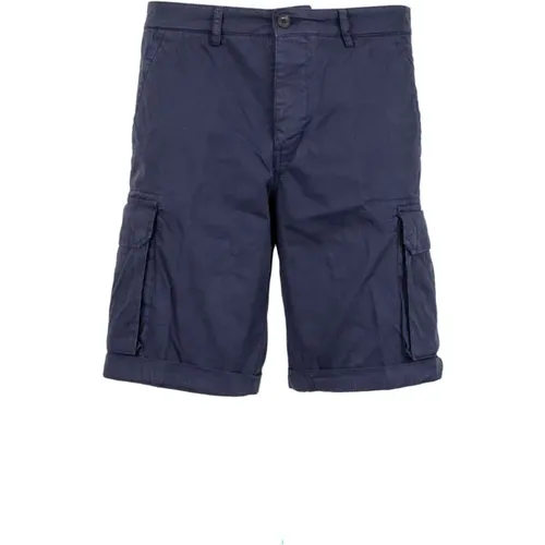 Stylische Bermuda Shorts , Herren, Größe: L - 40Weft - Modalova