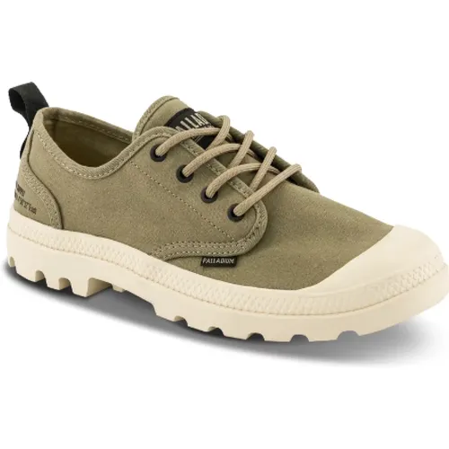 Grüne Canvas Schnürschuhe , Damen, Größe: 37 EU - Palladium - Modalova