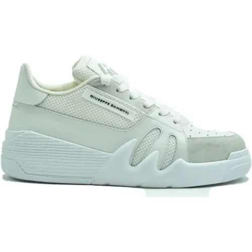 Leather Sneakers for Modern Men , male, Sizes: 8 UK, 10 UK, 7 UK - giuseppe zanotti - Modalova