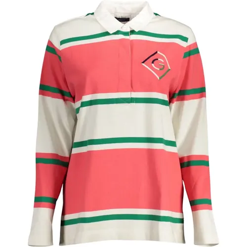 Elees Langarmiges Rosa Polo - Gant - Modalova