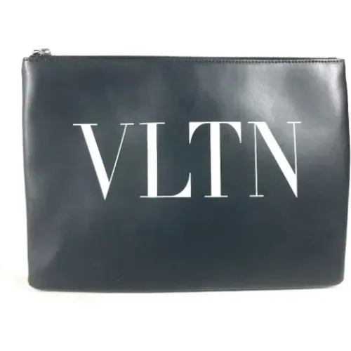 Pre-owned Leather clutches , female, Sizes: ONE SIZE - Valentino Vintage - Modalova