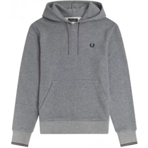 Regular Fit Hooded Zip Sweatshirt , male, Sizes: S, XL - Fred Perry - Modalova