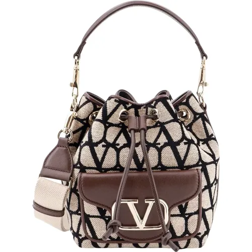 Bucket Bag & Backpack , female, Sizes: ONE SIZE - Valentino Garavani - Modalova