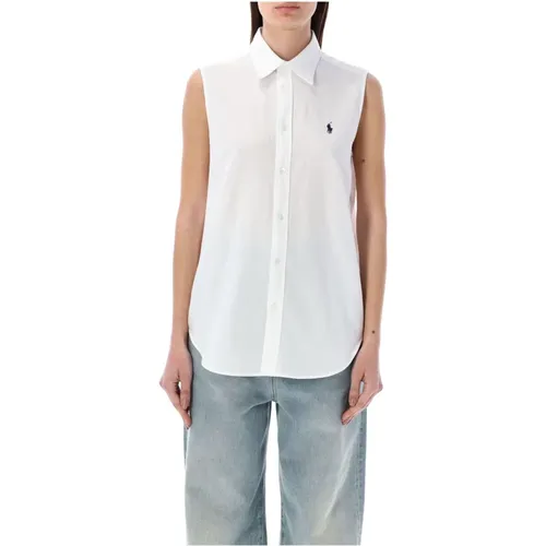 Women's Clothing Shirts Ss24 , female, Sizes: S - Ralph Lauren - Modalova