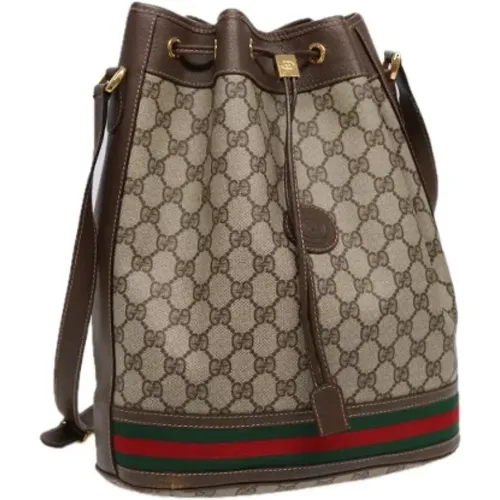 Pre-owned Canvas shoulder-bags , female, Sizes: ONE SIZE - Gucci Vintage - Modalova