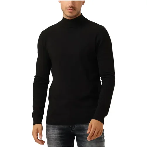 Mockneck Pullover für Herren , Herren, Größe: S - Pure Path - Modalova