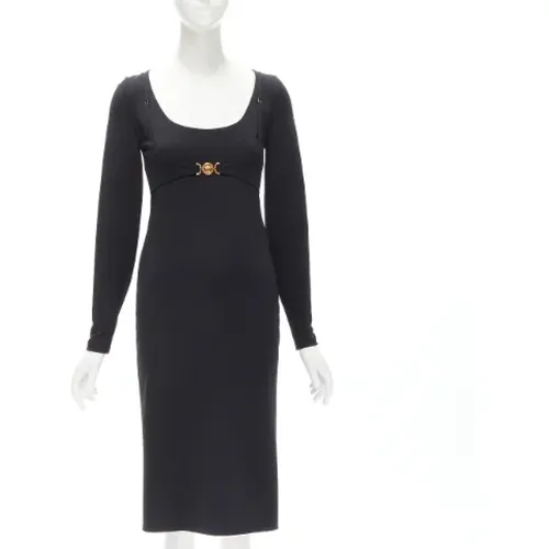 Pre-owned Stoff dresses , Damen, Größe: S - Versace Pre-owned - Modalova
