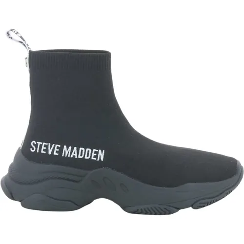 Schwarze Master W23 Sneakers, Modischer Stil , Damen, Größe: 37 EU - Steve Madden - Modalova