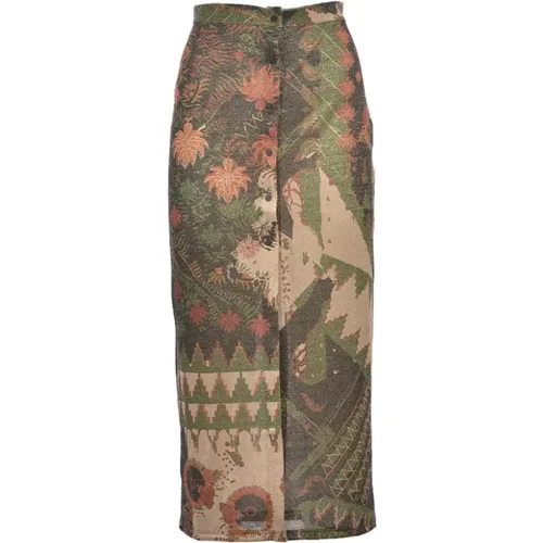 Long Skirt , female, Sizes: L - F**k - Modalova