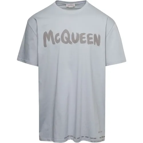 T-shirts and Polos , male, Sizes: L, S, M - alexander mcqueen - Modalova