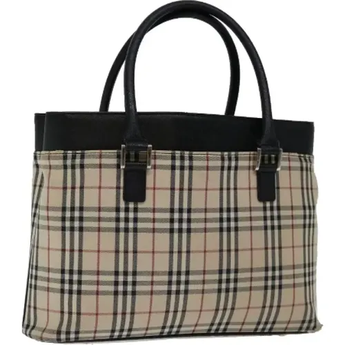 Pre-owned Canvas Handtaschen , Damen, Größe: ONE Size - Burberry Vintage - Modalova