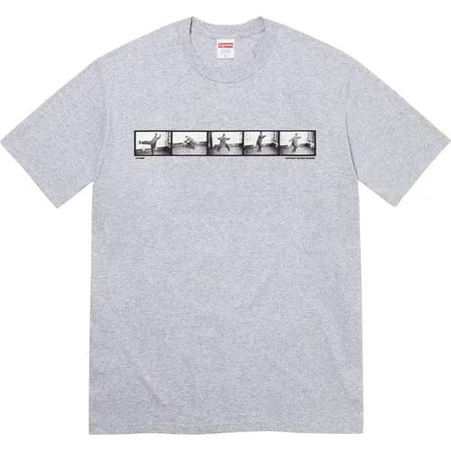 Limited Edition Heather Grey Tee , male, Sizes: XL - Supreme - Modalova