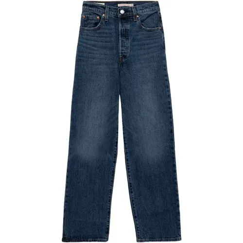 Levi's, High Waist Straight Leg Jeans , Damen, Größe: W30 - Levis - Modalova
