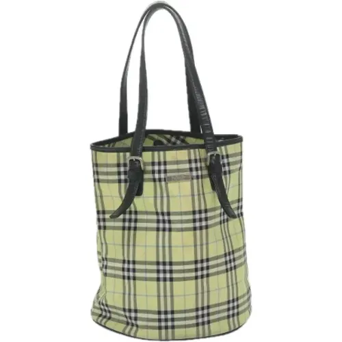 Pre-owned Nylon schultertasche - Burberry Vintage - Modalova