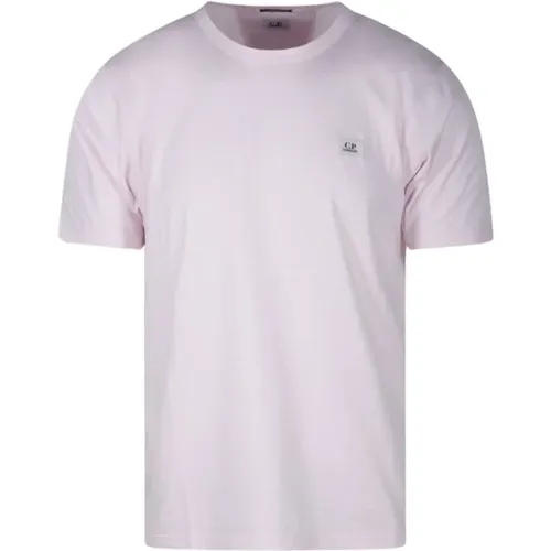 Heavenly Pin Rose T-shirt Jersey , Herren, Größe: L - C.P. Company - Modalova