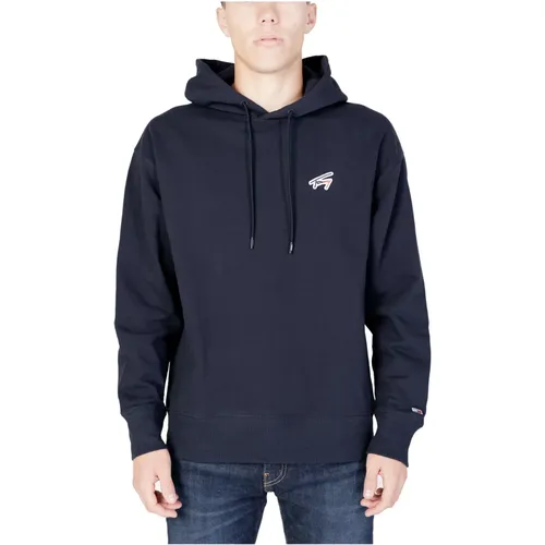 Signature Hoodie für Herren , Herren, Größe: XL - Tommy Jeans - Modalova