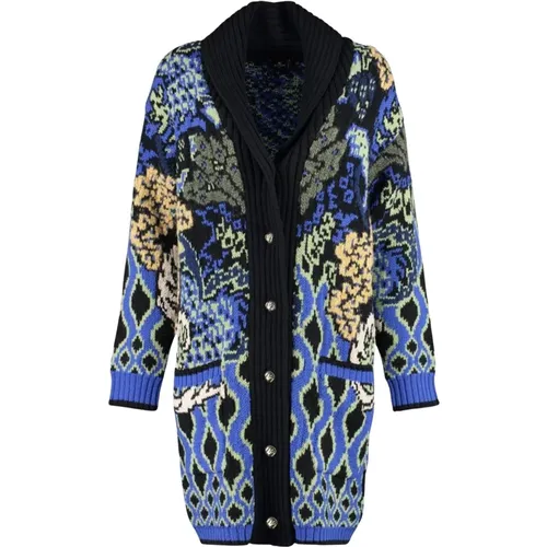 Elegant Jacquard Knit Winter Coat , unisex, Sizes: XS, 2XS, 3XS - ETRO - Modalova