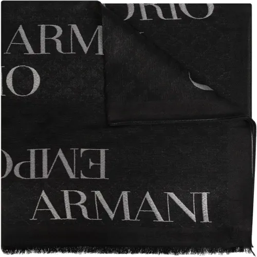 Schal mit Logo Emporio Armani - Emporio Armani - Modalova