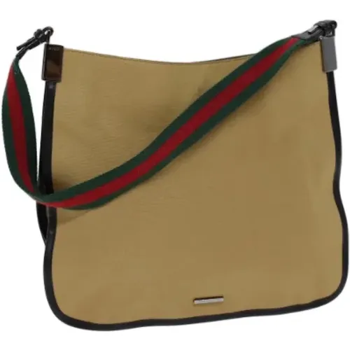 Pre-owned Canvas gucci-bags , female, Sizes: ONE SIZE - Gucci Vintage - Modalova