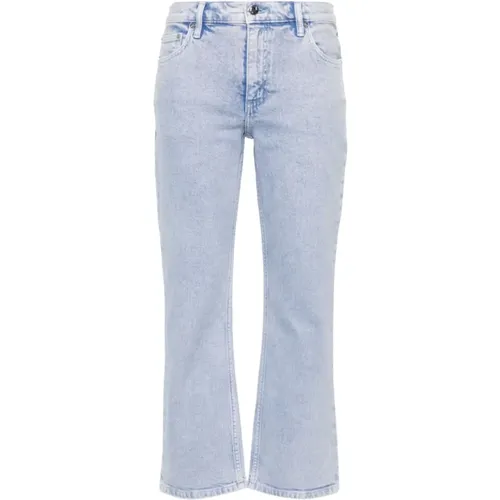 Blaue Waschjeans , Damen, Größe: W27 - TORY BURCH - Modalova