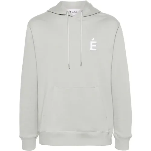 Organische Baumwolle Logo Patch Hoodie - Études - Modalova