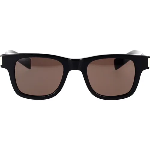 Vintage Rectangular Sunglasses SL 564 001 , male, Sizes: 47 MM - Saint Laurent - Modalova