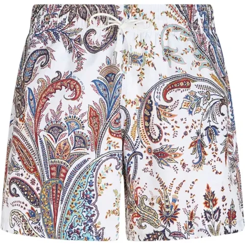 Floral Print Swim Boxer , male, Sizes: S - ETRO - Modalova