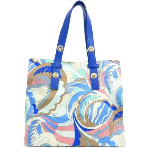 Pre-owned Fabric shoulder-bags , female, Sizes: ONE SIZE - Emilio Pucci Pre-owned - Modalova