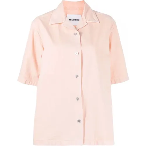 Short Sleeve Shirts , Damen, Größe: 2XS - Jil Sander - Modalova