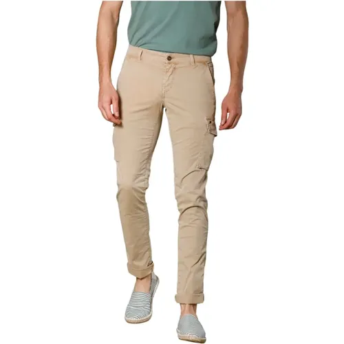 Extra Slim Cargo Hose aus Stretch-Twill , Herren, Größe: 2XL - Mason's - Modalova