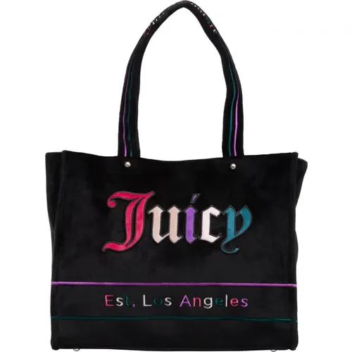 Multicolour Tote Bag with Adjustable Strap , female, Sizes: ONE SIZE - Juicy Couture - Modalova