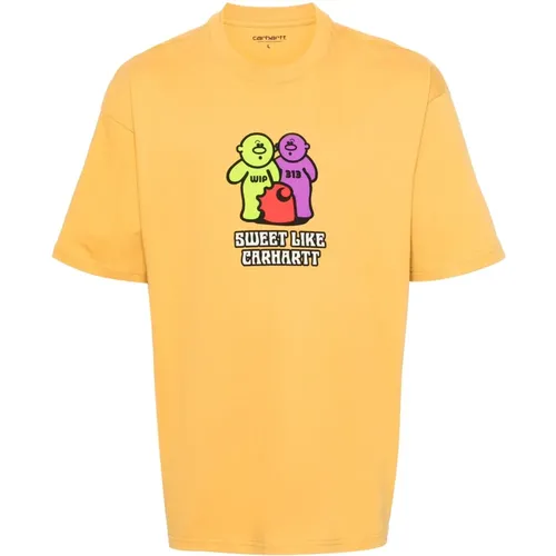 Gummy T-Shirt , Herren, Größe: L - Carhartt WIP - Modalova