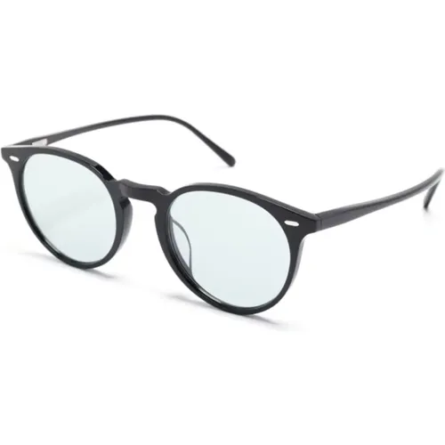 Blaue Optische Brille Stilvoll und vielseitig , unisex, Größe: 48 MM - Oliver Peoples - Modalova