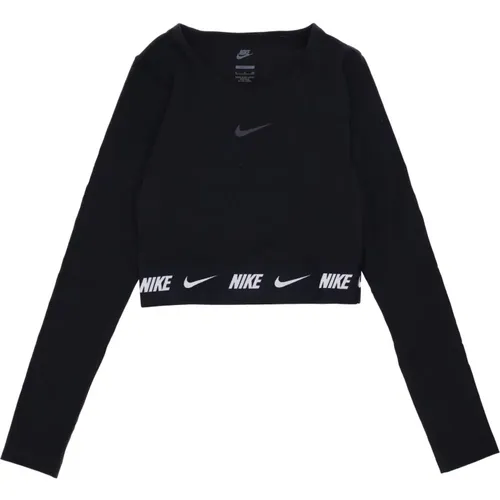 Sportswear Crop Tape Langarmshirt - Nike - Modalova