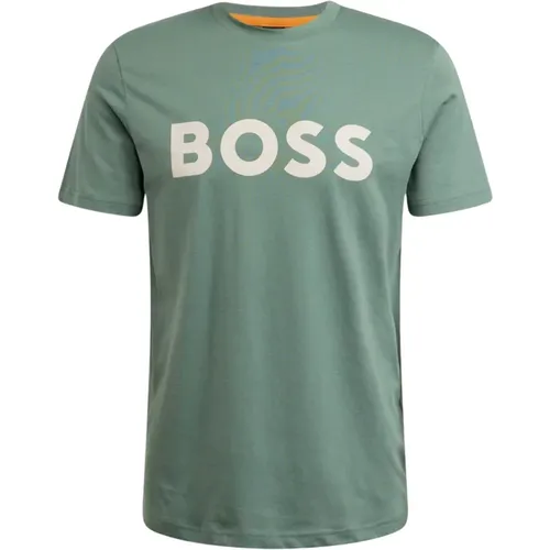 Herren Thinking T-Shirt , Herren, Größe: XS - Hugo Boss - Modalova