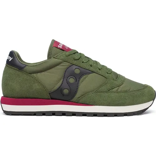 Grüne Jazz Originals Sneakers , Herren, Größe: 42 1/2 EU - Saucony - Modalova