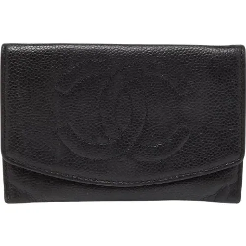 Pre-owned Leather wallets , female, Sizes: ONE SIZE - Chanel Vintage - Modalova