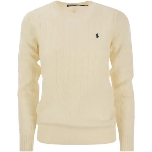 Pullover mit Rundhalsausschnitt , Damen, Größe: L - Polo Ralph Lauren - Modalova