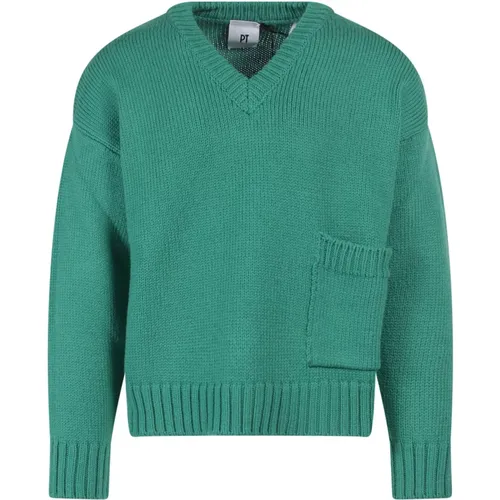 Sweater , male, Sizes: M - PT Torino - Modalova