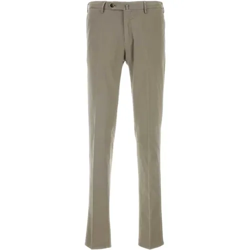 Stretch Modal Blend Cappuccino Hose - PT Torino - Modalova