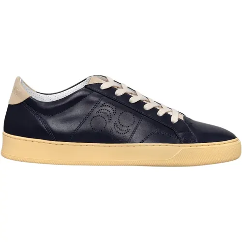 Blaue Noos Herren Sneakers , Herren, Größe: 43 EU - Pantofola D'Oro - Modalova